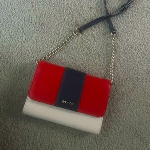 Nine West snap and go handbag crossover bag